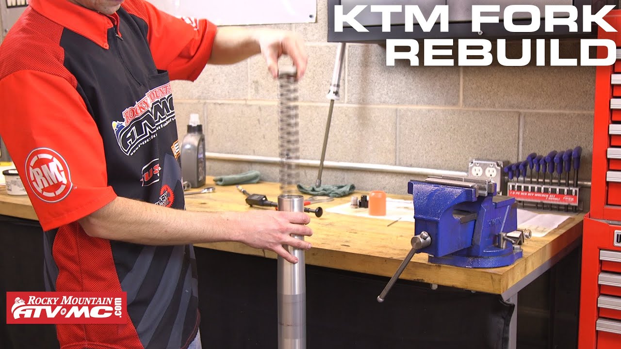 How To Rebuild KTM/Husqvarna WP Bladder Style Forks
