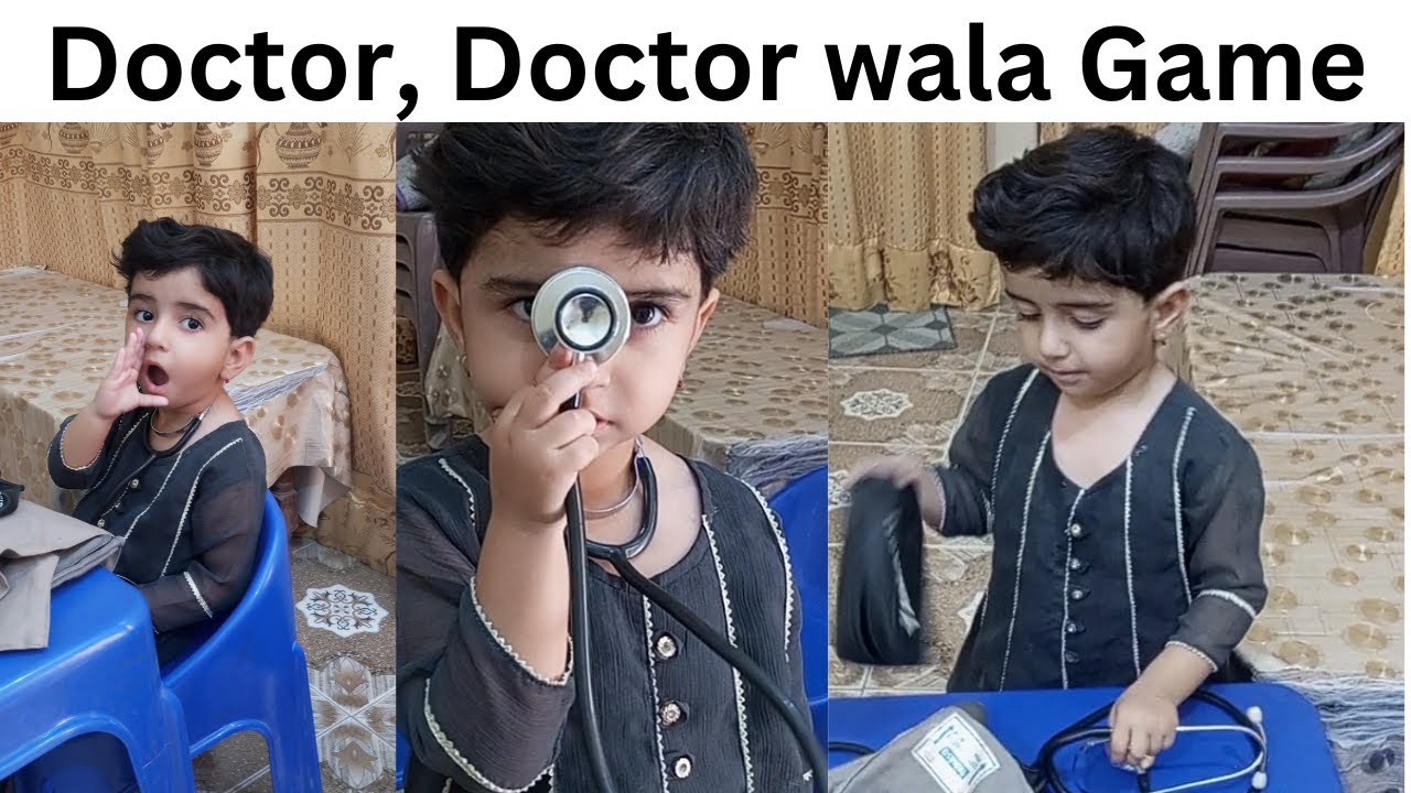 Doctor,Doctor wala Game| with Doctor set| vlog |Irtaza murtazas fun