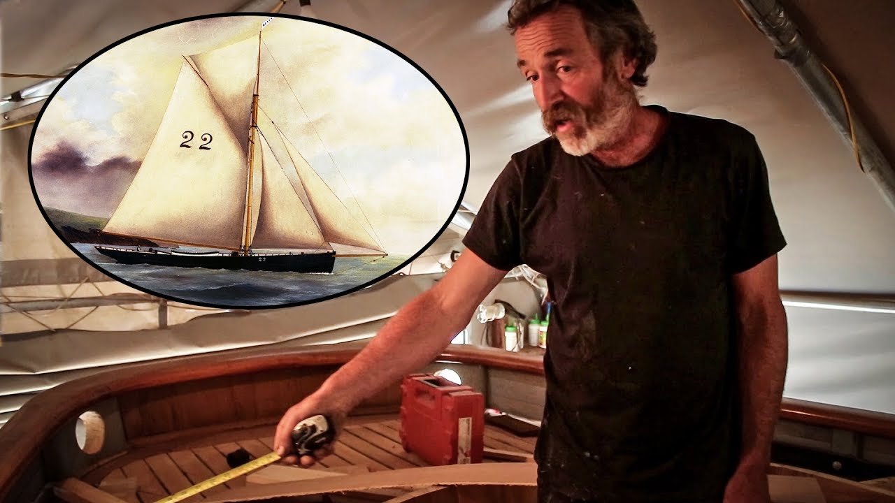 Meeting a Master Boatbuilder / 1905 Pilot Cutter - Rebuilding Tally Ho EP33