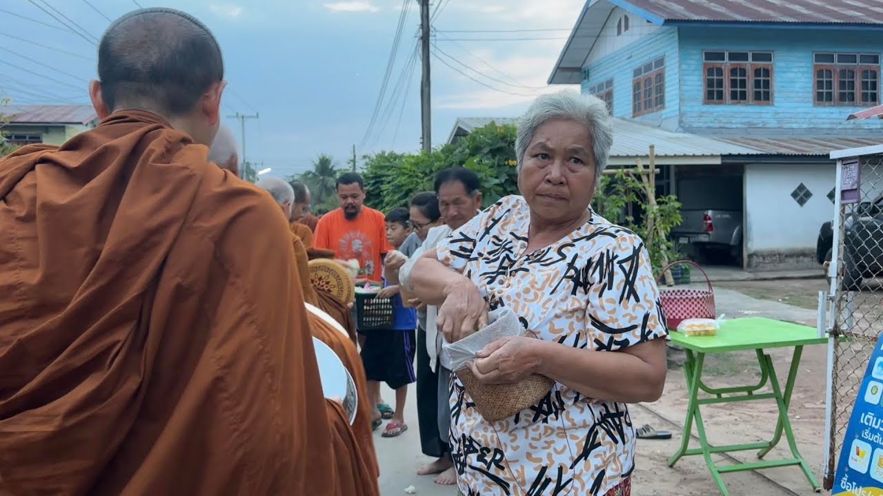 🔴Live สด 24/02/2569 พระอาจารย์เส็ง บิณฑบาตร ที่บ้านหนองแซงสร้อย จ.อุดรธานี