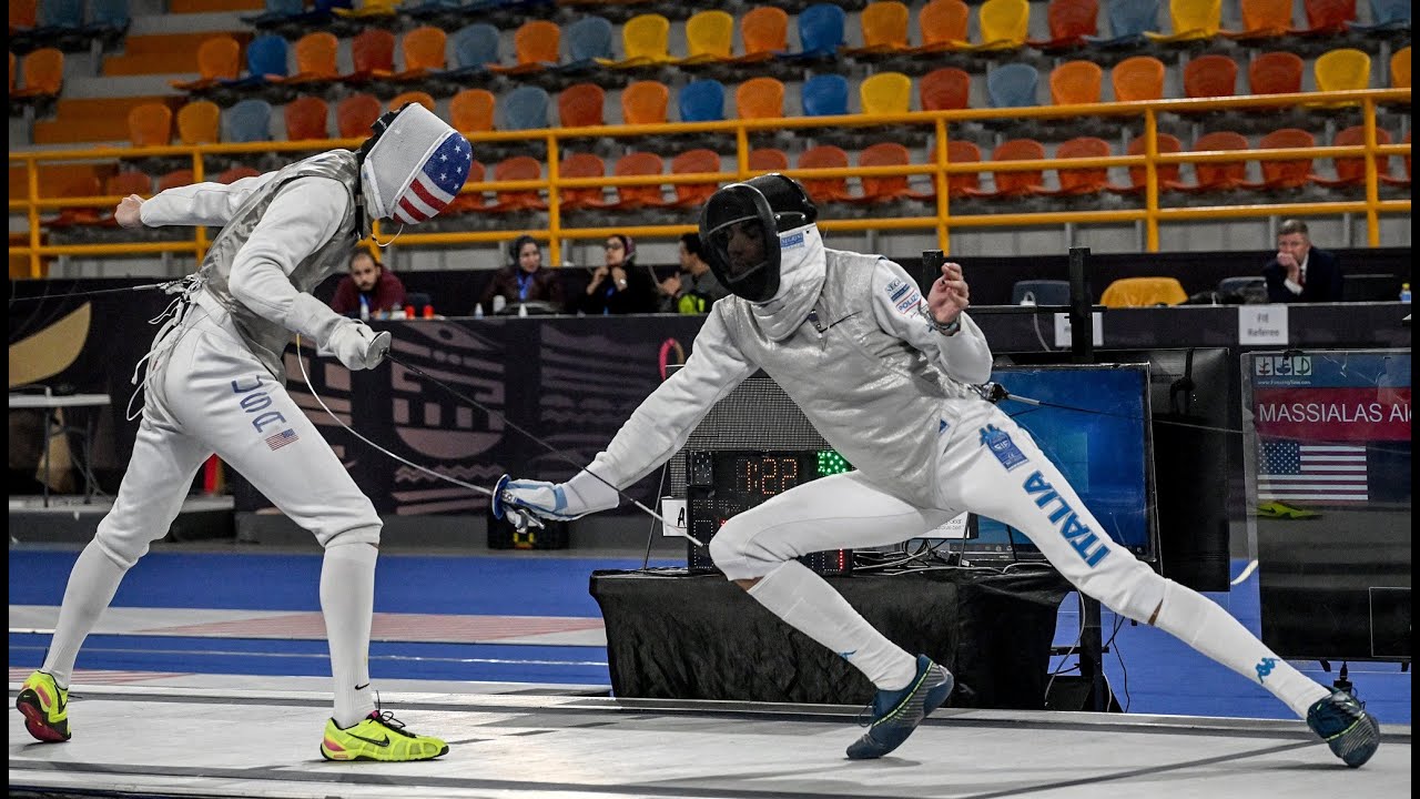 Cairo, Egypt 2023 Individual Men's Foil Finals' Highlights