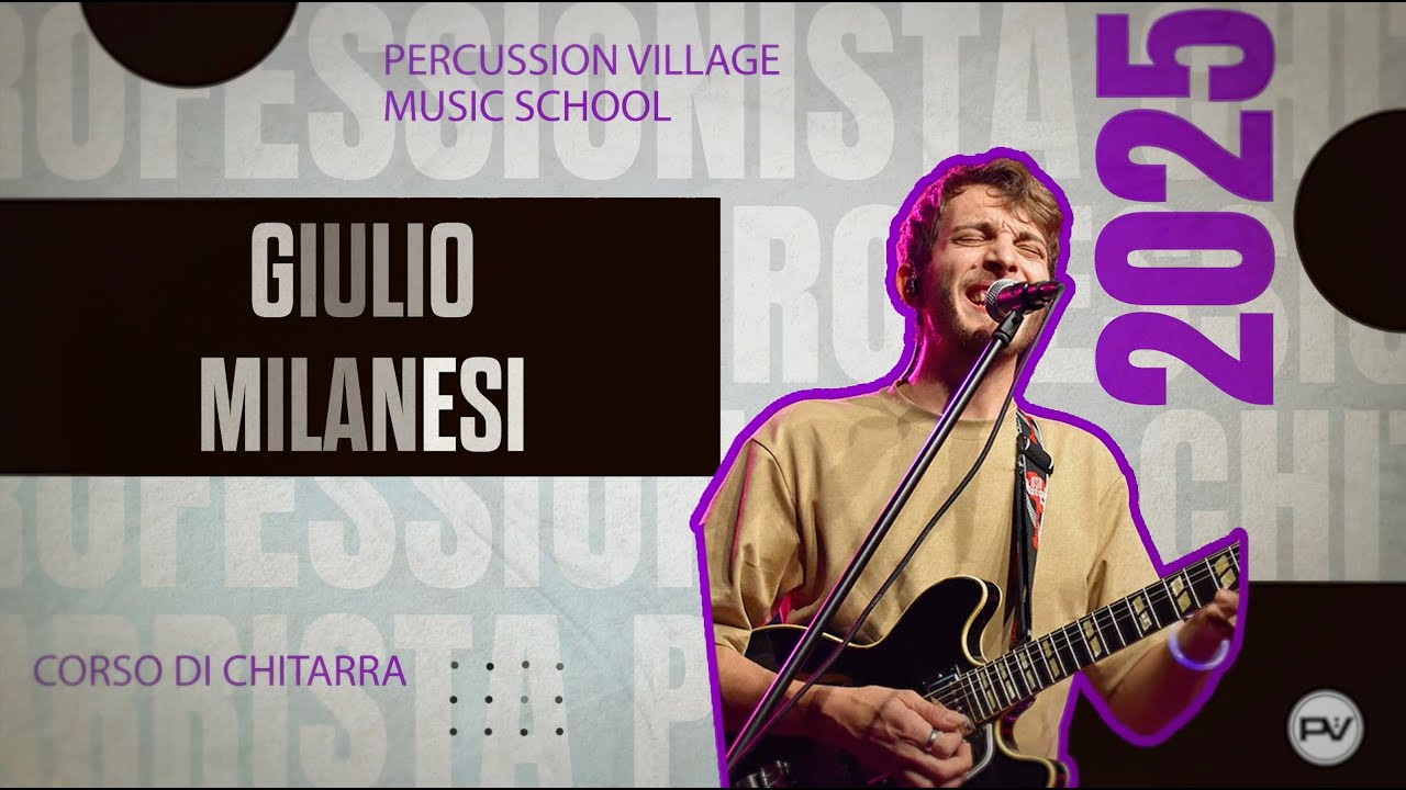 PERCUSSION VILLAGE TV | INSEGNANTI | GIULIO MILANESI