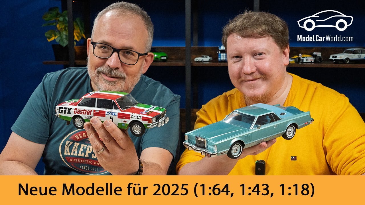 SPEIDEL Newsletter | Die neuen Modelle für 2025 in 1:64, 1:43 & 1:18!