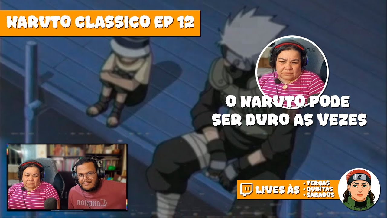 SOGRA REAGE: NARUTO CLÁSSICO - O NARUTO PODE SER UM POUCO DURO AS VEZES... | Naruto React 12