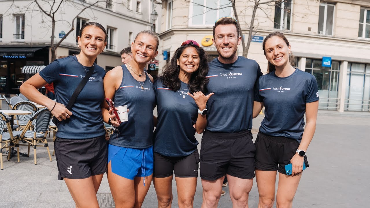 Paris Marathon Shakeout Run with Team Runna