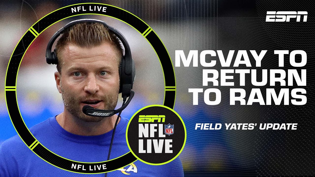 Sean McVay to return as Rams' head coach next season | NFL Live