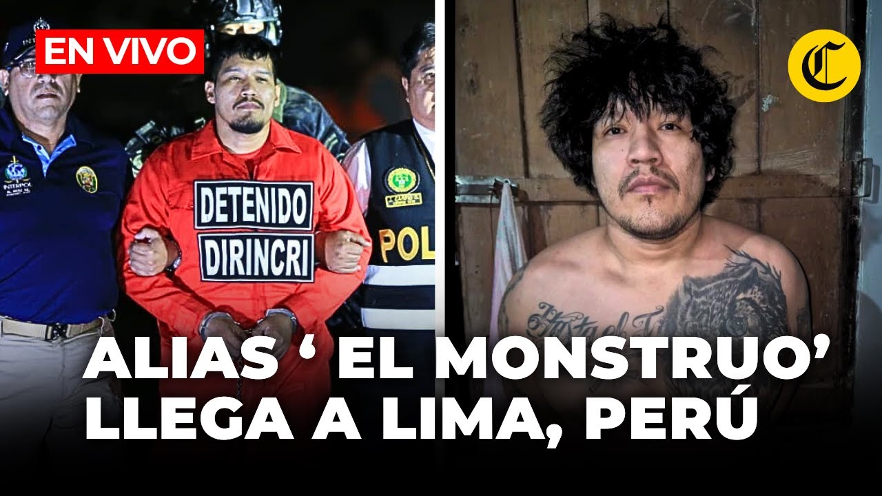 🔴 EN VIVO: ERICK MORENO 'EL MONSTRUO' LLEGA A PERÚ PARA ENFRENTAR LA JUSTICIA | Comercio