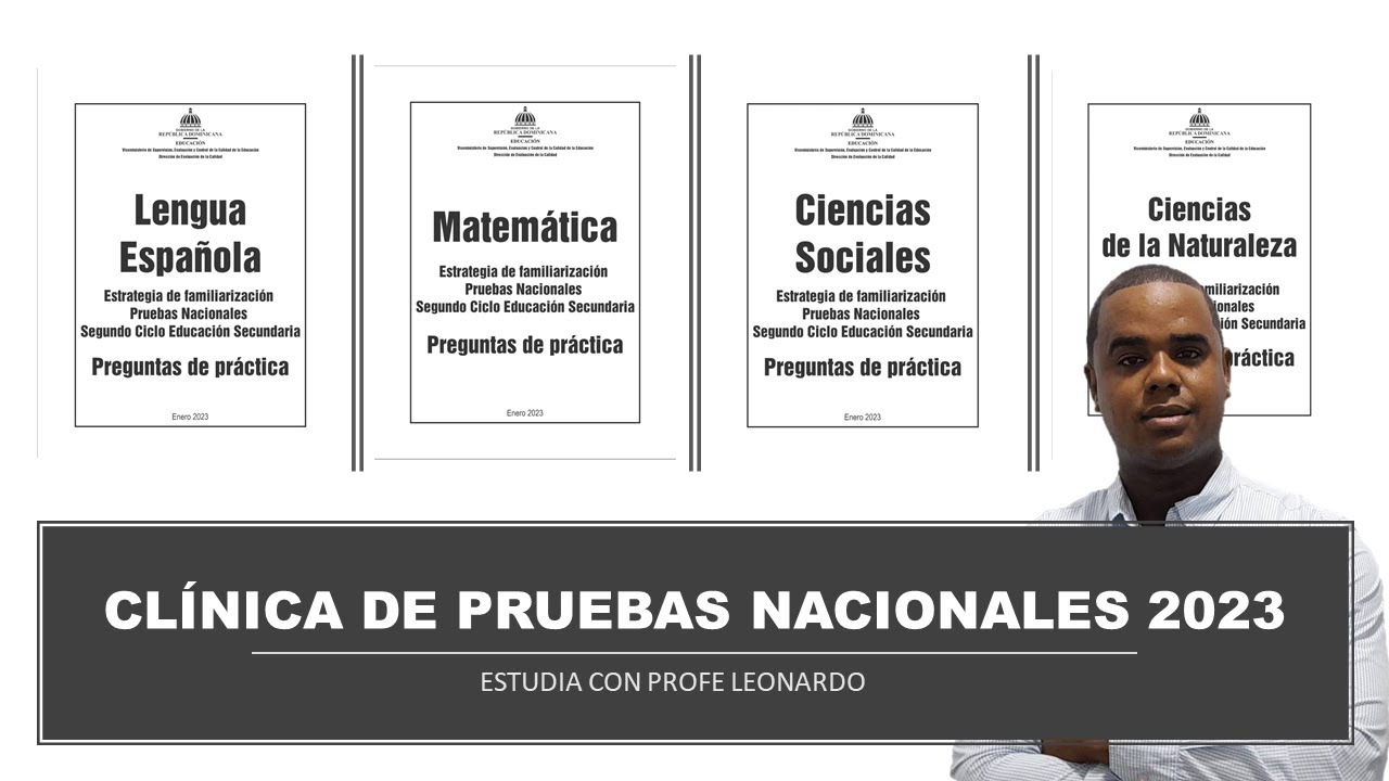 CLÍNICA DE MATEMÁTICAS | PRUEBAS NACIONALES 2023