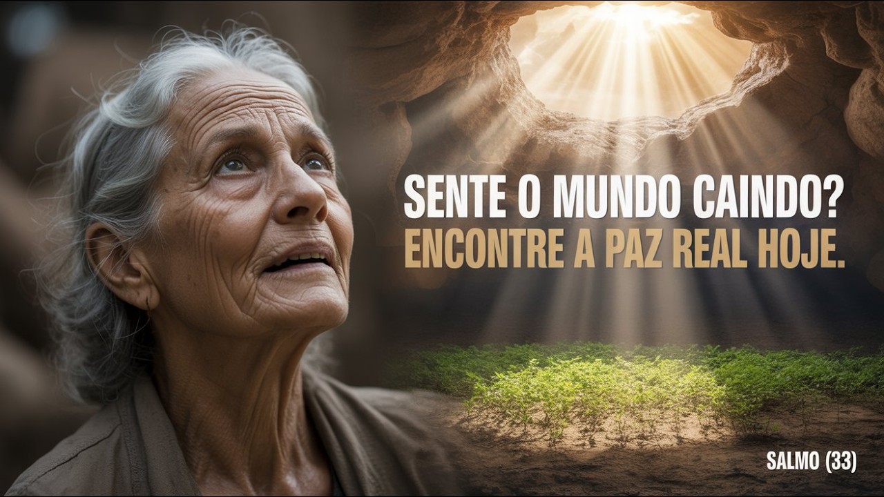 SALMO DO DIA - Salmo 32 (33): O Abrigo Seguro Quando o Mundo Parece Desabar 🛡️✨