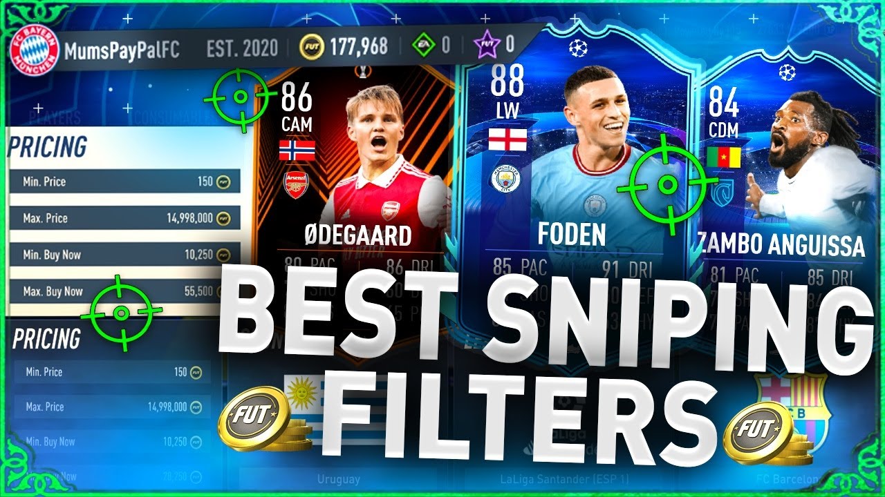 Best Sniping Filters #16 🤩 *MAKE 100K QUICK* (FIFA 23 BEST SNIPING FILTERS TO MAKE COINS) #FIFA23