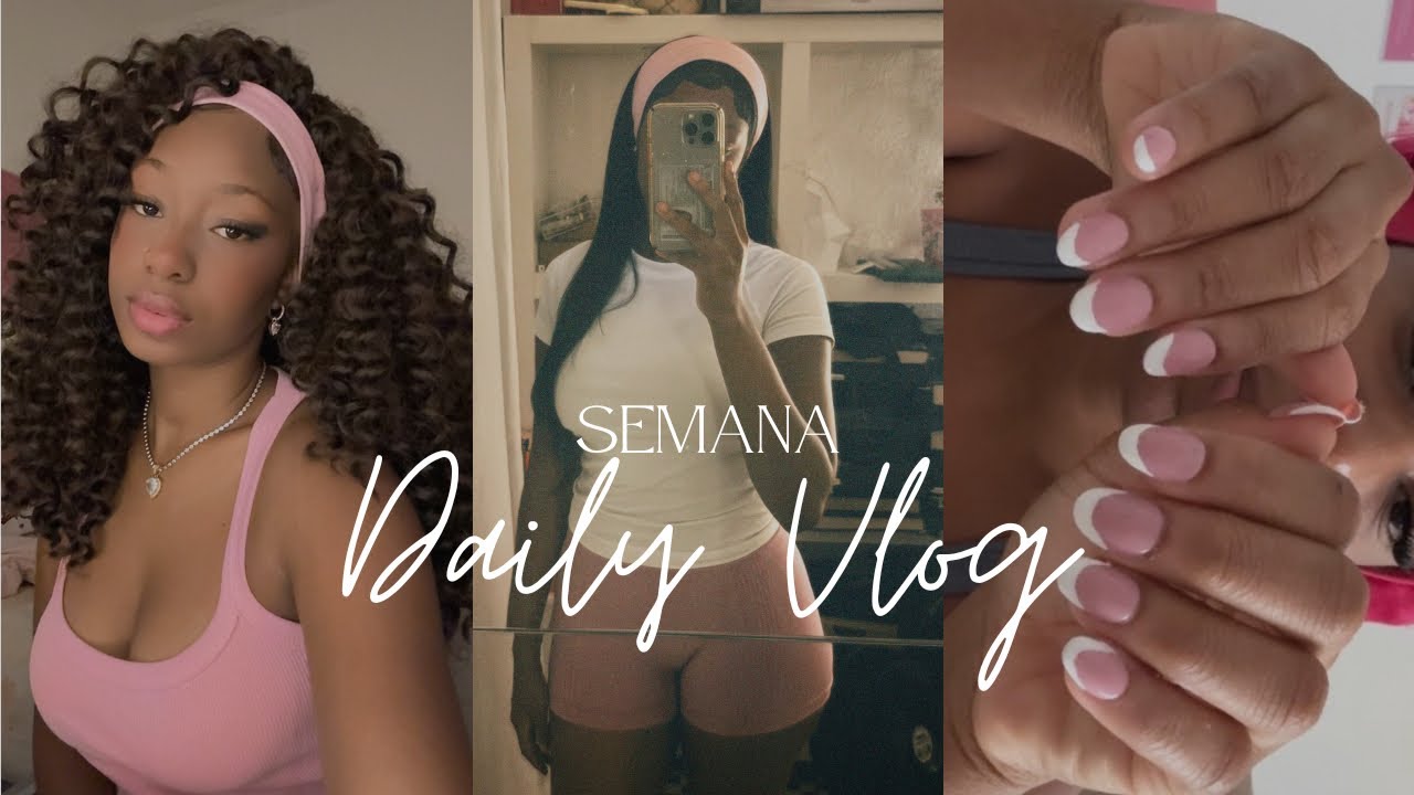 VLOG de uma semana comigo | Glow up, academia.. ✨