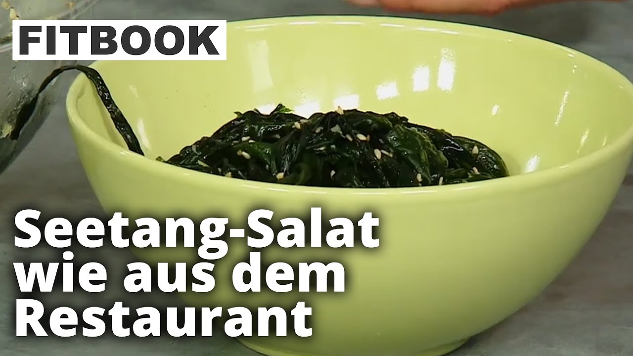Wakame selber machen | Algensalat Rezept | FITfuttern |FIBOOK