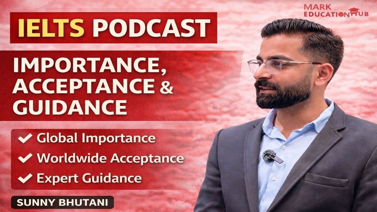 Podcast with Mark Education Hub | Importance of IELTS, Global Acceptance & Right Guidance