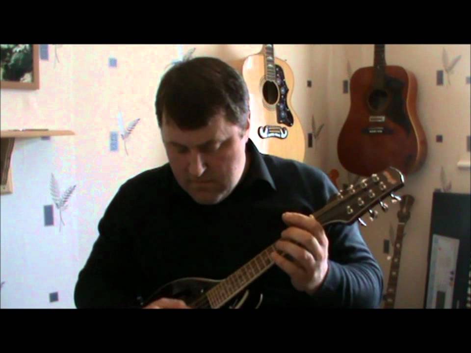 Ten penny bit on mandolin by DAVID APRIL 2012