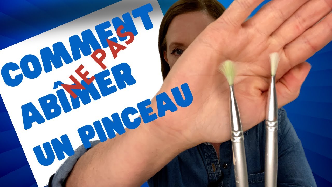 Comment abîmer un pinceau