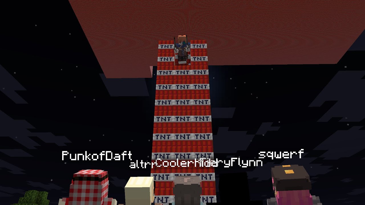 Orbital Strike Cannon vs. My Minecraft Friends