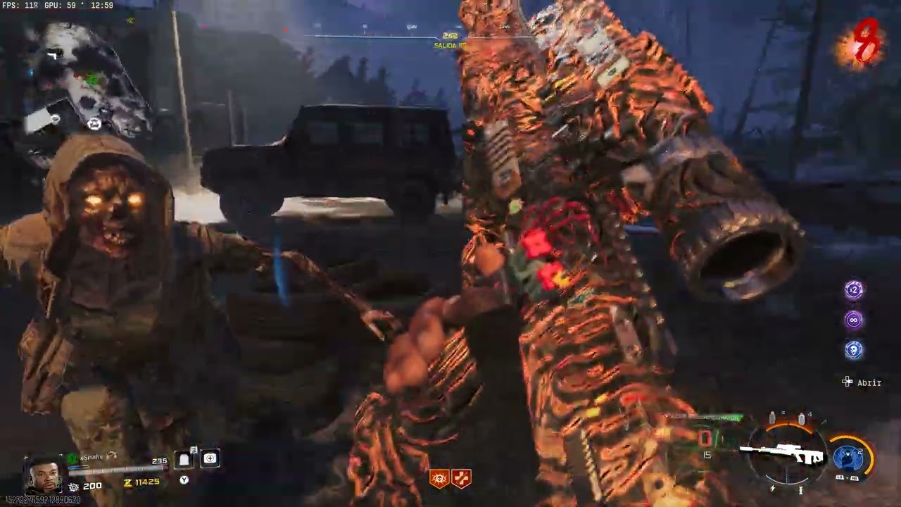 BO7 - Desbloqueando camuflajes Zombies - VS Recon  -PARTE 2- (VIDEO NO COMENTADO)