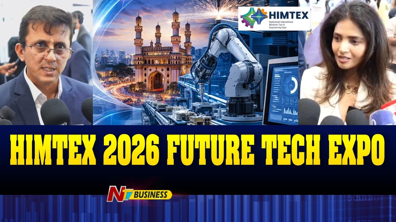 HIMTEX 2026 | Automation, Robotics & Smart Manufacturing Technologies Expo | Hitex |NTV Business
