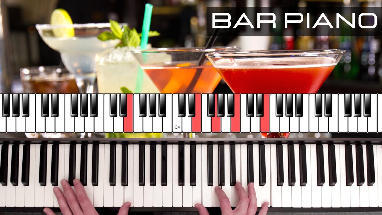 Am Klavier frei drauflos spielen - Bar Piano Stil