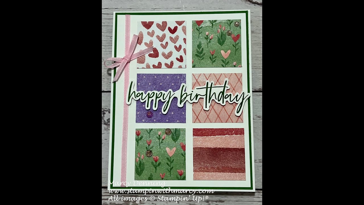 Fabulous Sayings Birthday Card - January 2026 Product of the Month