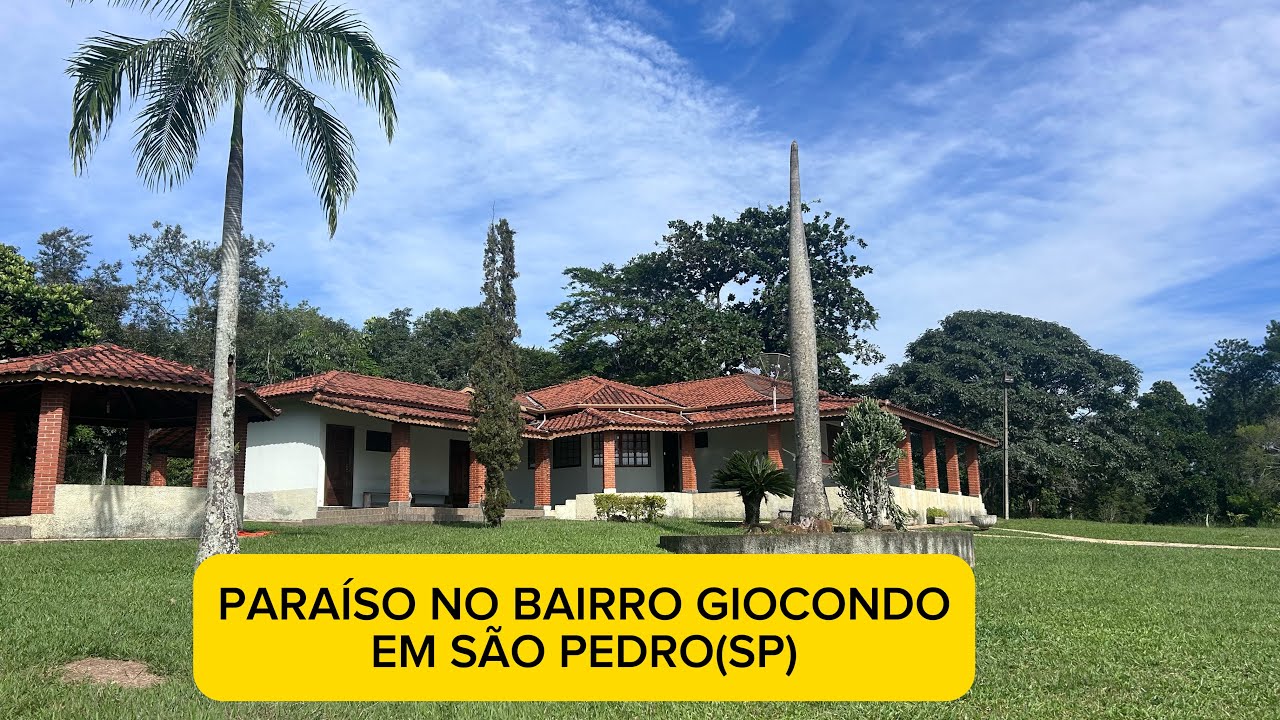 Paraíso Verde com 10.000m² no Giocondo – O Refúgio dos Seus Sonhos, Vende-se em São Pedro(SP)