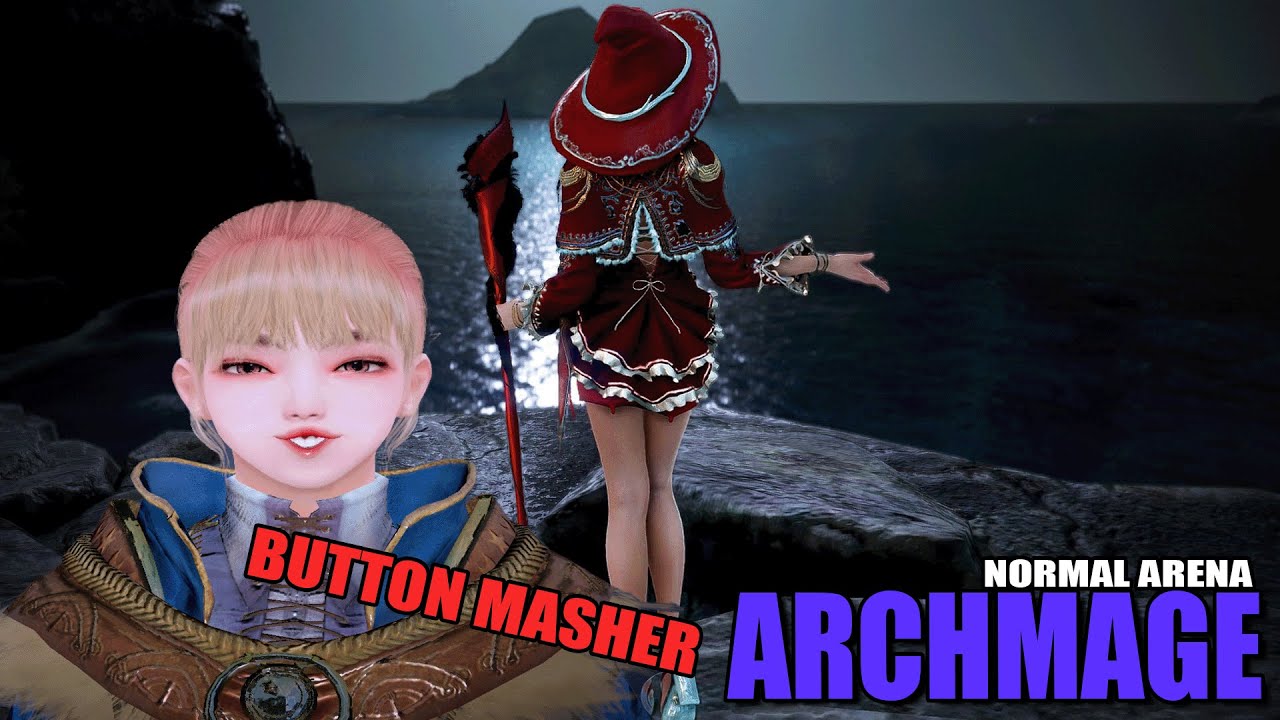 I Don't Know What I'm Doing So I Button Mash | ArchMage PVP | Black Desert Mobile