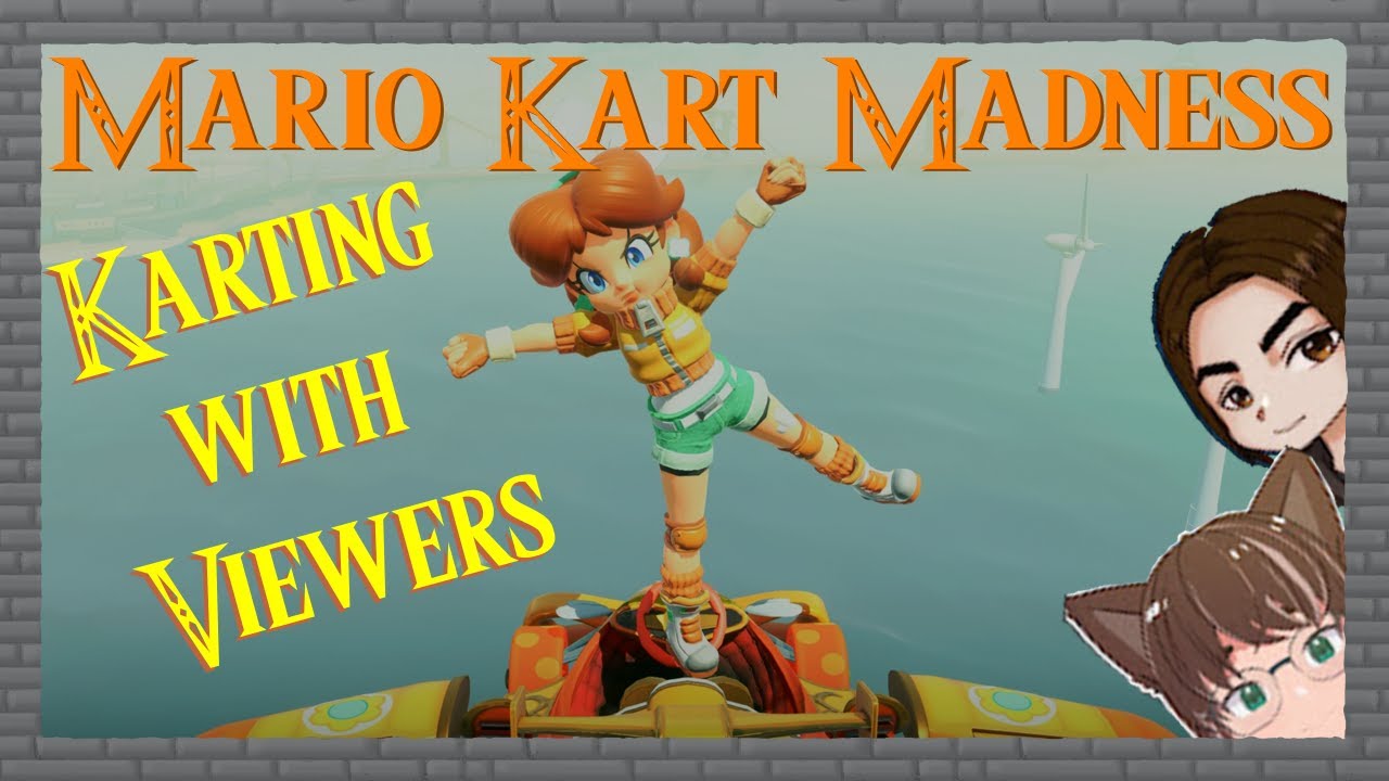 Mario Karting Insanity | ft @thewilsonxp | Open Lobbies: MKW |