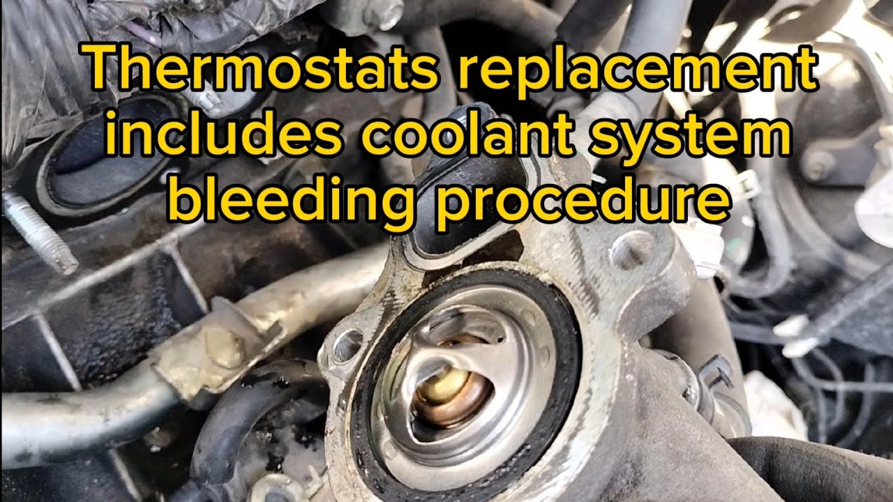Nissan Altima 2.5 thermostat replacement. This vehicle has 2 thermostat