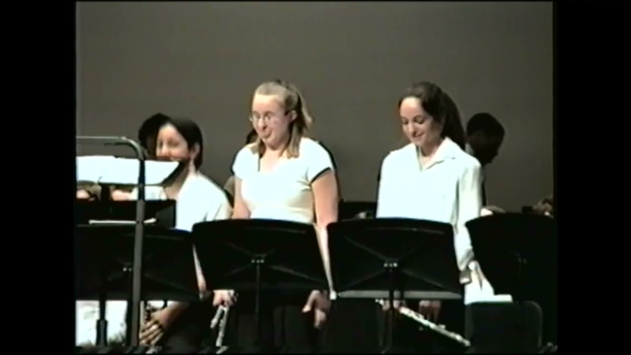 Wake Forest High School (WFR) Wind Ensemble concert 2004-2005