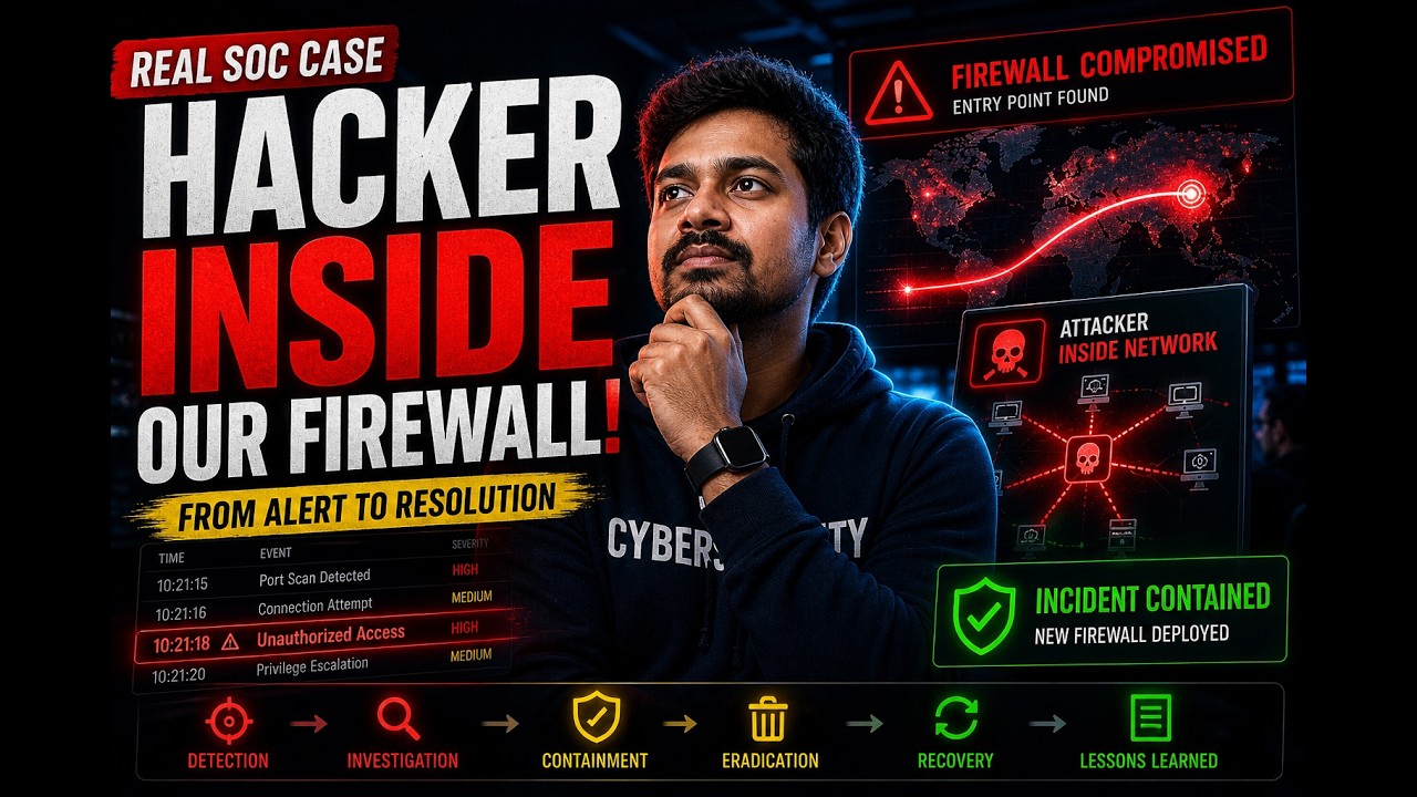 Firewall Hacked With No Alert (Real SOC Case) No Alert.... Still Hacked?