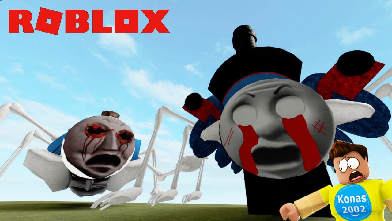 ROBLOX THOMAS AND GORDON СТРАШНЫЕ ПАРОВОЗИКИ ! || Геймплей Roblox || Konas2002
