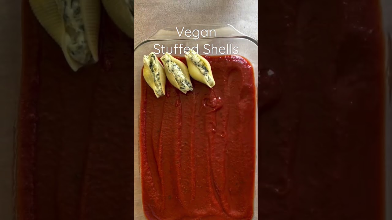 Vegan Stuffed Shells