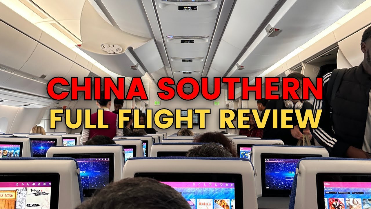 Cheap flight but worth it? 9 Hours on China Southern | Entire Flight and Aircraft review