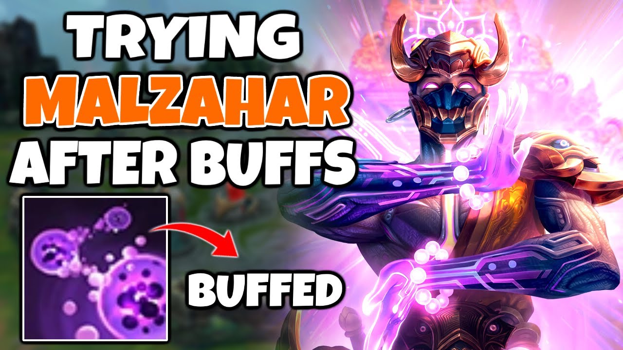 Trying MALZAHAR after his RECENT BUFFS | Challenger Malzahar | 12.21 - League of Legends