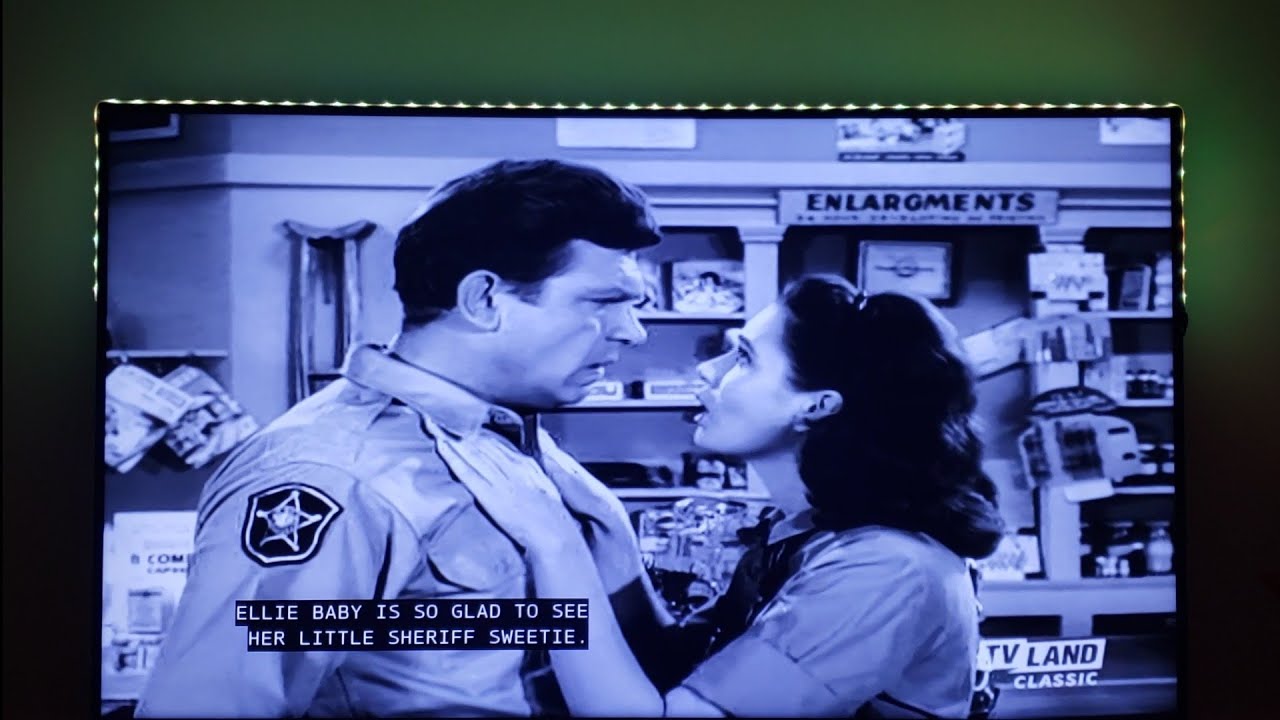 ANDY GRIFFITH - ELLIE BABY IS SO GLAD TO SEE HER LITTLE SHERIFF SWEETIE