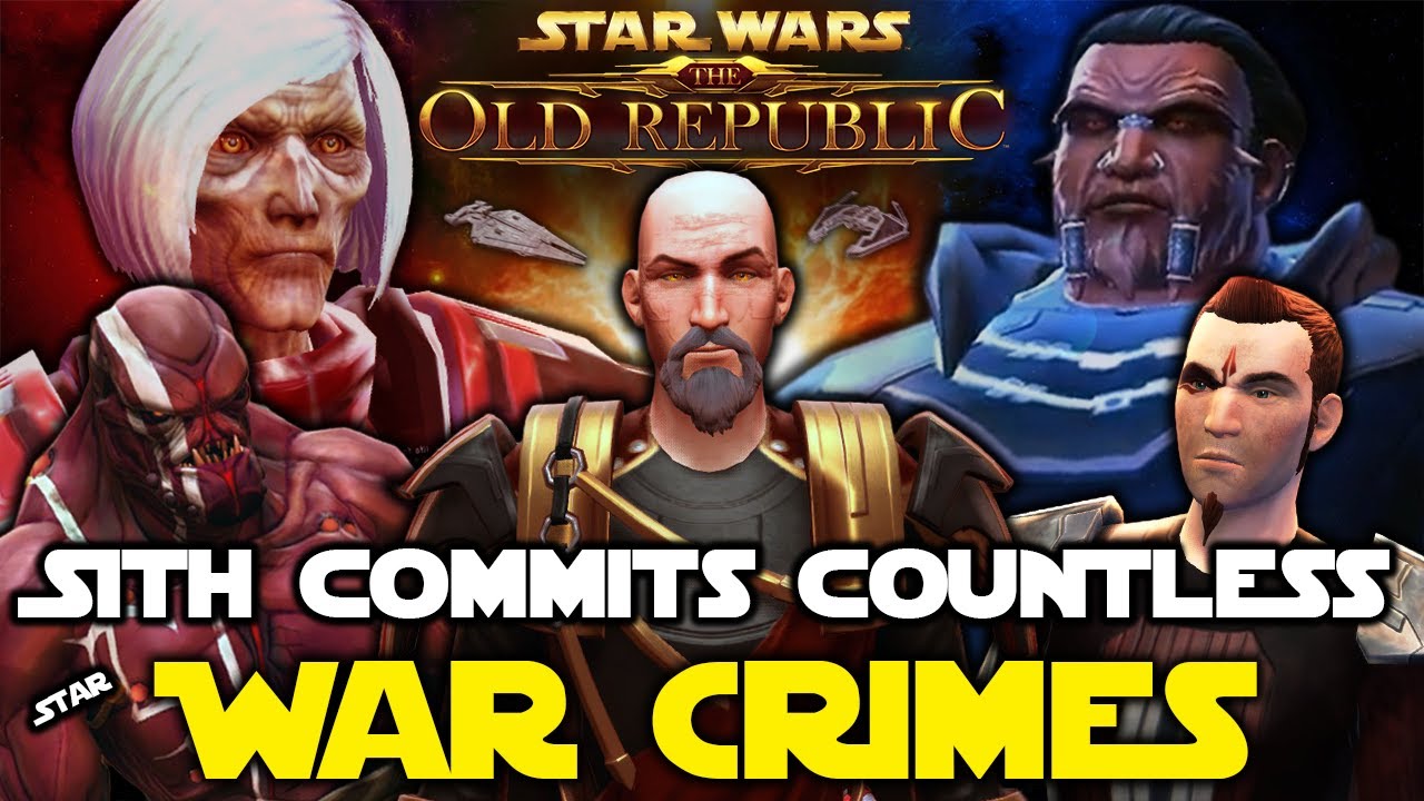 I Became A Complete Psychopath For 4 Hours In Star Wars The Old Republic 