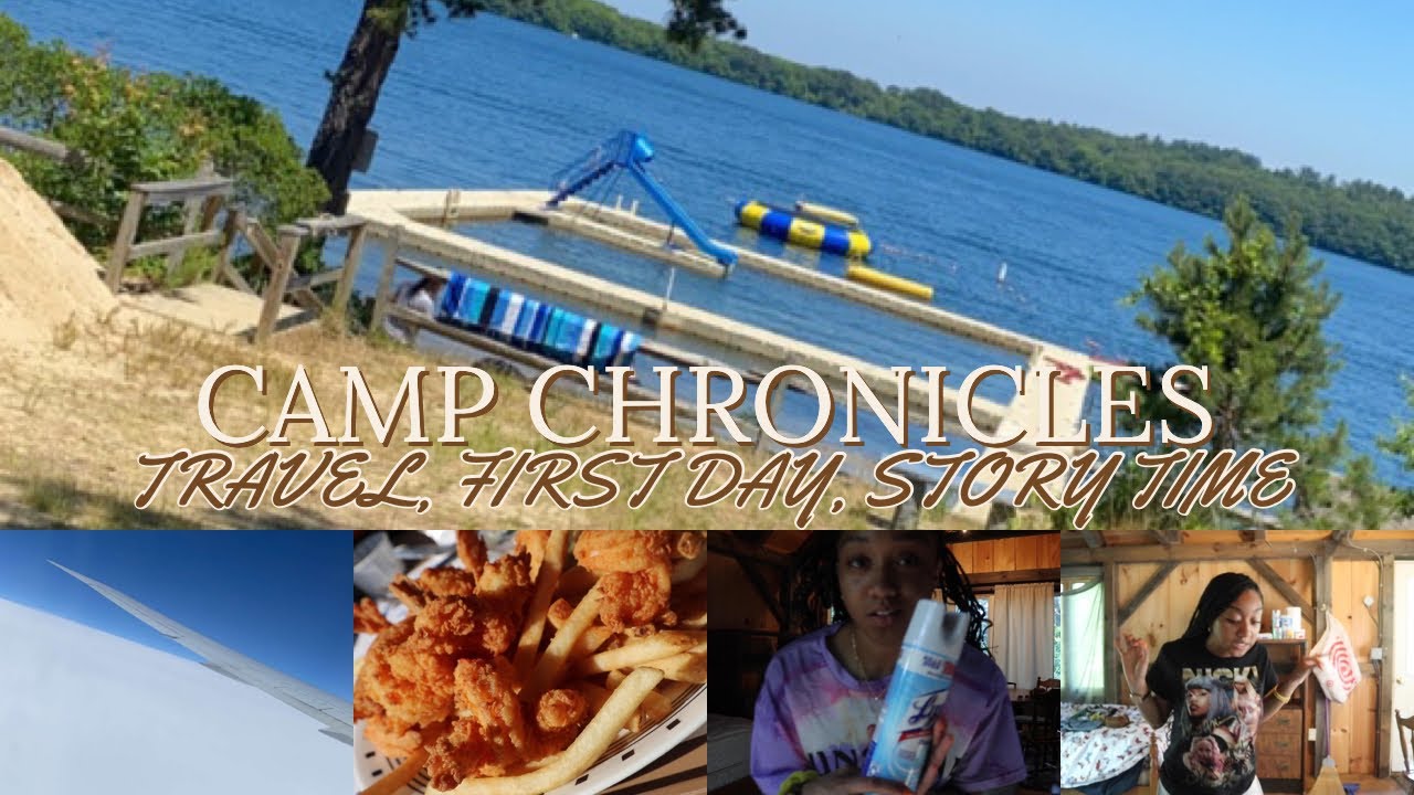 TRAVEL WITH ME TO CAMP AMERICA, STORY TIME, FIRST DAY|| TINEK&Eacute; IMAN