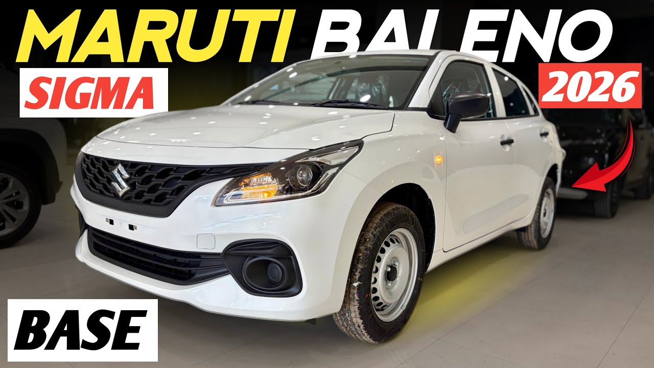 New 2026 Maruti Baleno Sigma Base Model Detailed Review | Price, Mileage 🔥 Worth Buying?