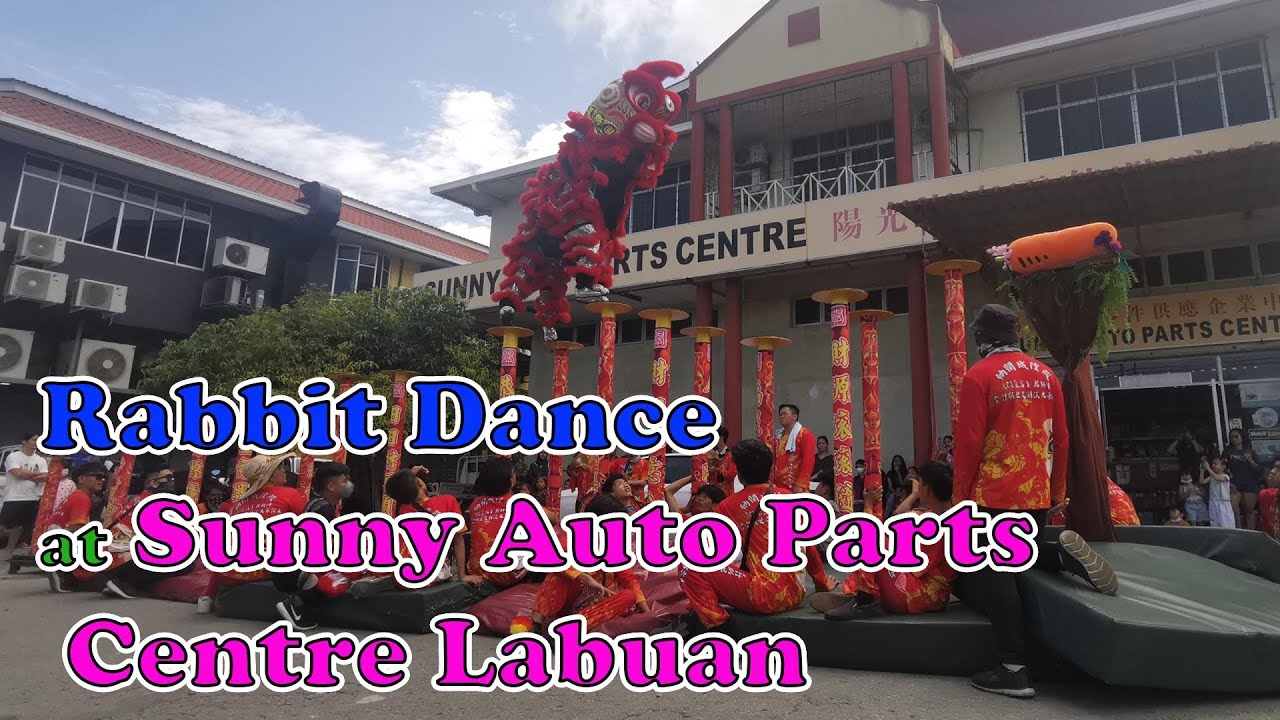 2023 Lion Dance at Sunny Auto Parts Centre Labuan