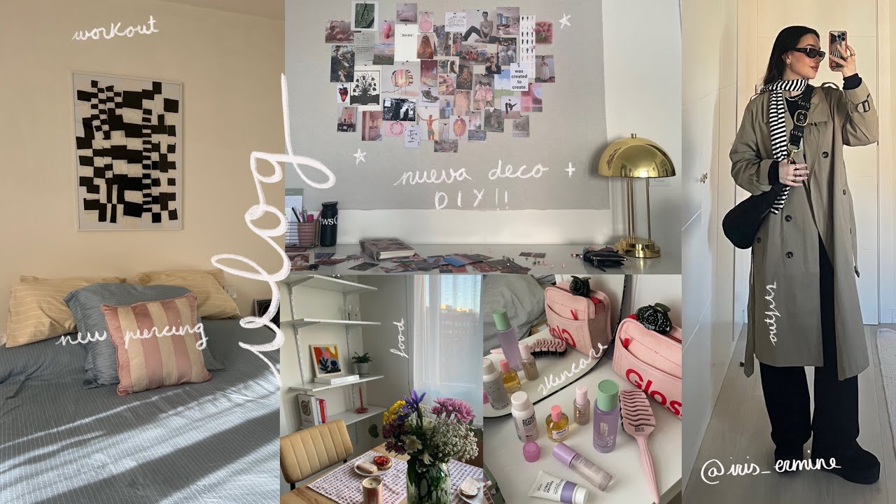 NUEVA DECORACIÓN PARA EL PISO⭐️ DIY!!! ejercicio, nuevo piercing, recetas…