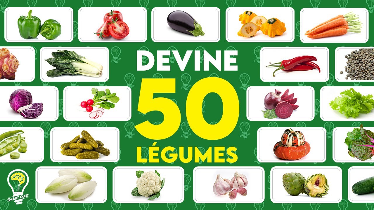 DEVINE le LEGUME en 3 secondes 🥦🥬🥒🥕| Quiz de 50 légumes différents