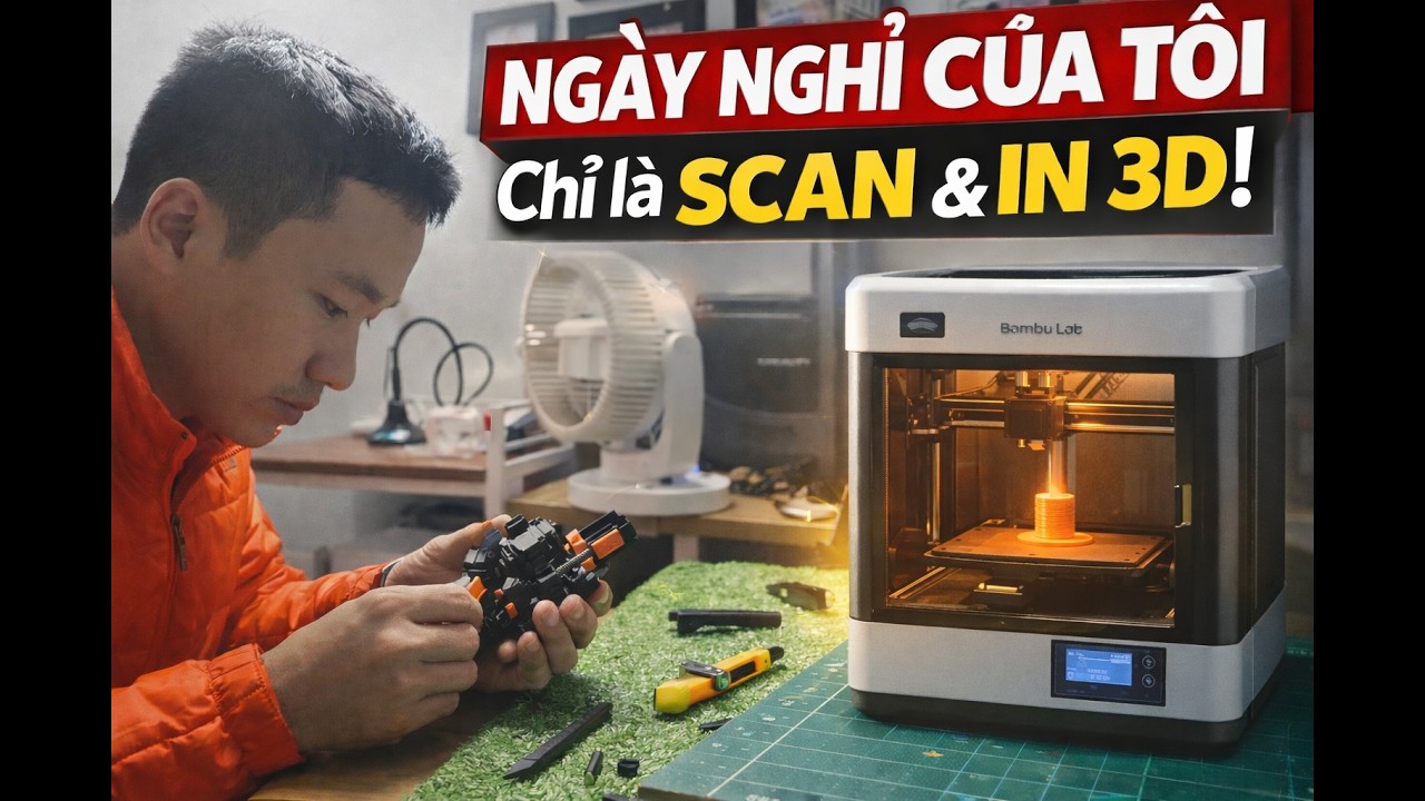 Ngày nghỉ của dân 3D [P1}