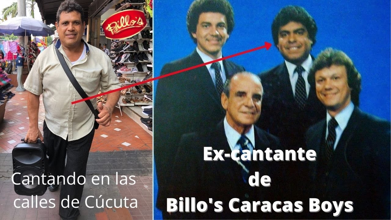 Un ex cantante de Billos’s Caracas Boys cantando en las calles de Cúcuta