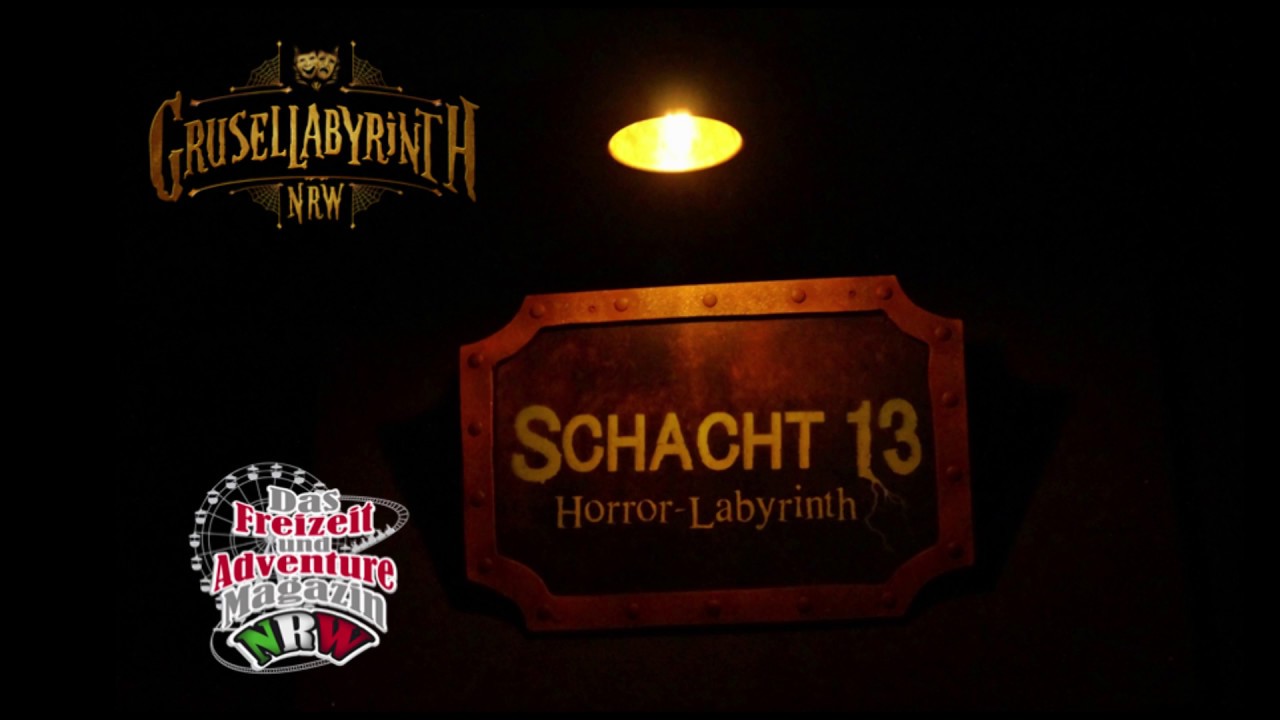 Schacht 13.Das Horror Labyrinth in der Erlebniswelt Grusellabyrinth NRW