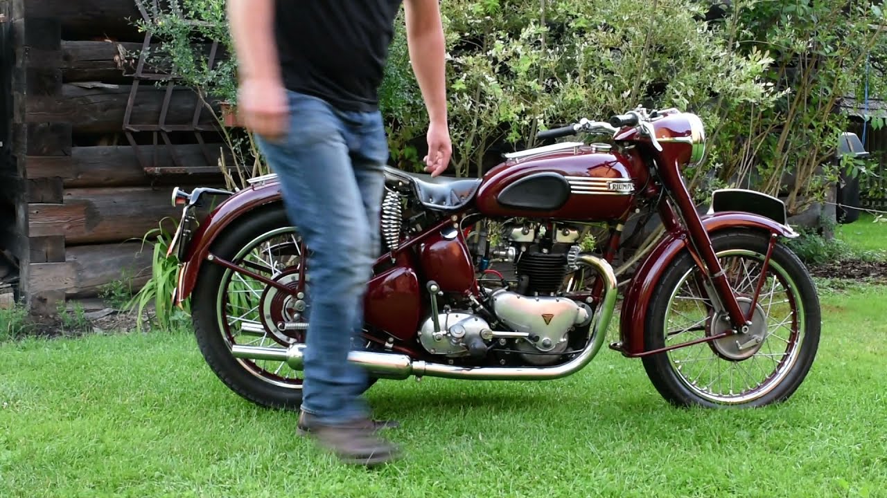 Triumph 500 1952  Speed Twin 5T