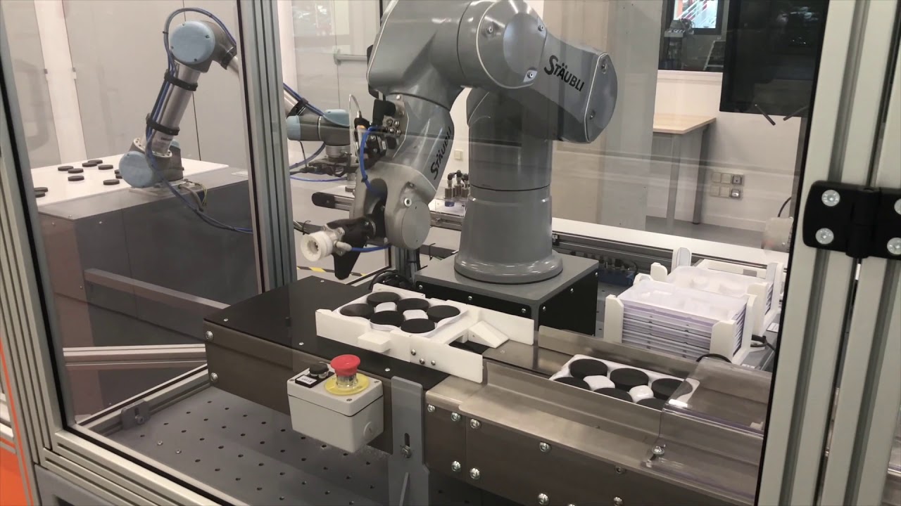 Ligne de production robotisée - Industrie 4.0