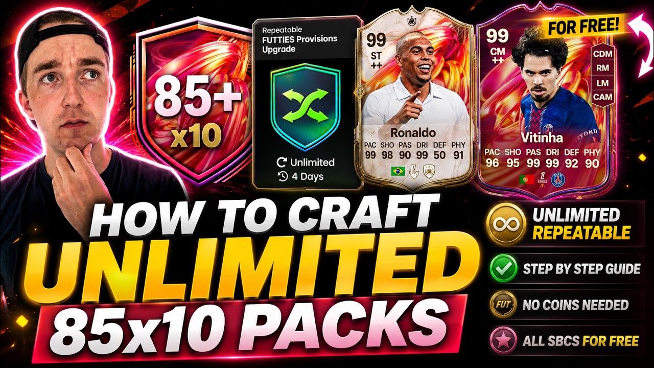 THE BEST UNLIMITED 85x10 GRIND! 🔥 How To Complete EVERY SBC FOR FREE! | EA FC 26