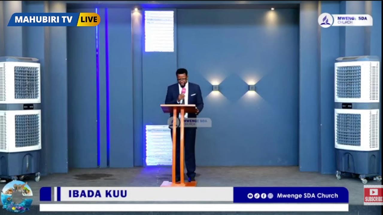 🔴#LIVE Ibada ya Sabato || Akili/Kumwacha Mungu! - Elder. Huggins Mwakalinga || Mwenge SDA Church