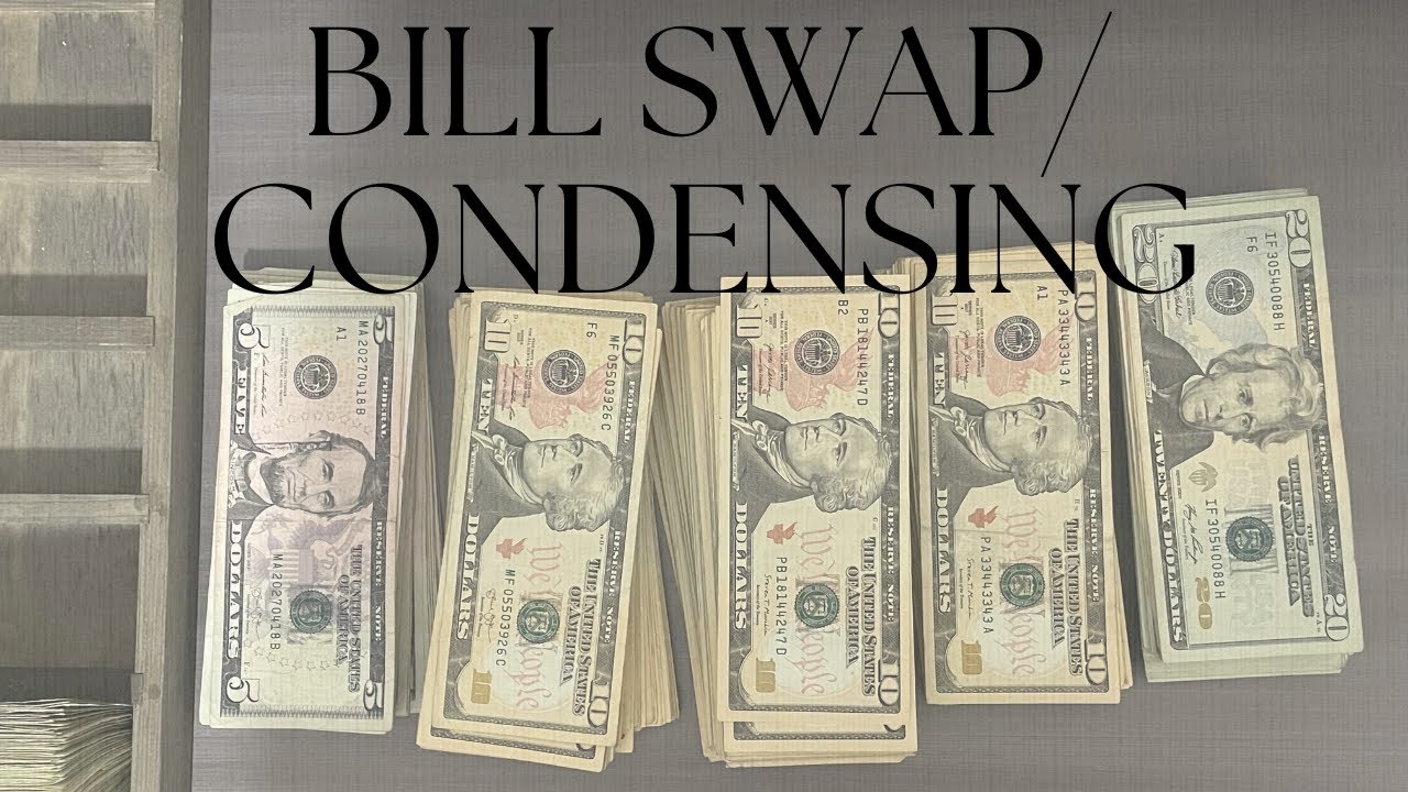First Bill Swap & Cash Condensing of 2025 | Saving Money Update & Bank Run