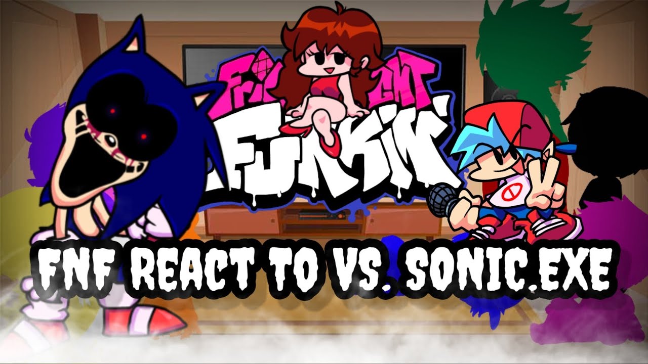 FNF React To VS. Sonic.Exe||FRIDAY NIGHT FUNKIN’||ElenaYT